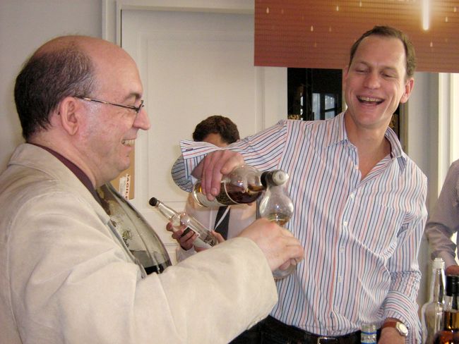 Gregoire Sarafian and John Glaser Whisky Live Paris 2009